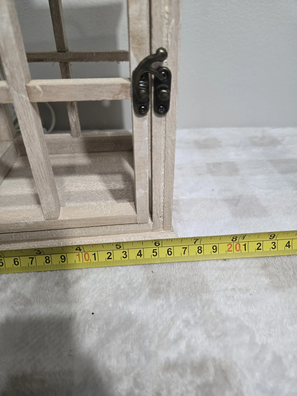 Candle Warmers Etc. Wooden Warmer Lantern Weathered White/Black 25W 120v
